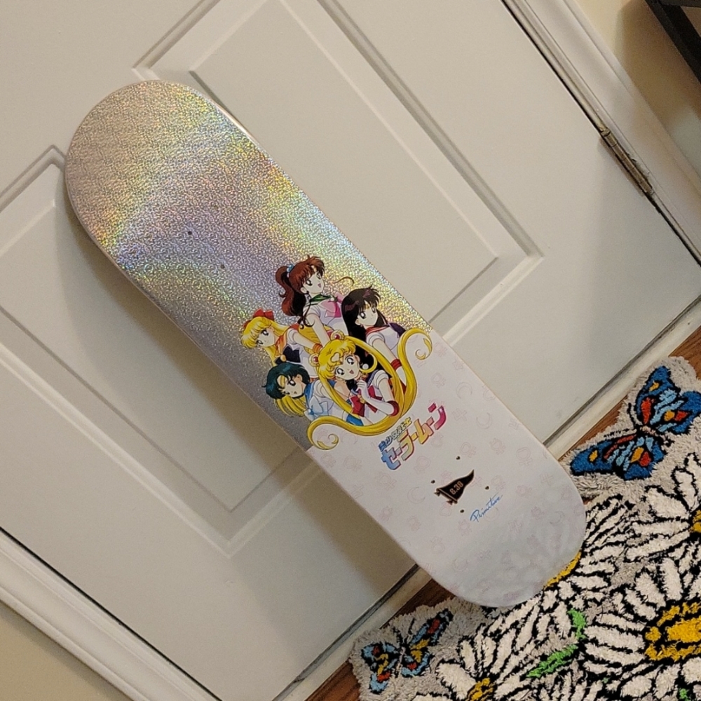 Primitive Sailor Moon Skateboard Deck